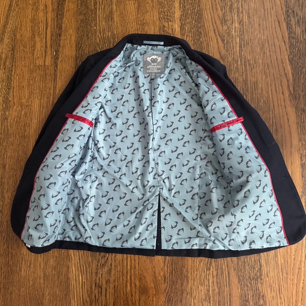 Appaman Navy Blazer size 8 - Picture 3 of 4